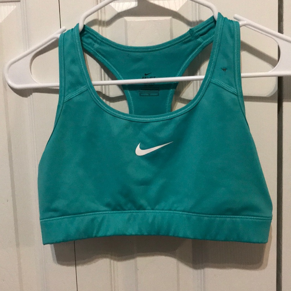 Nike teal sports bra
